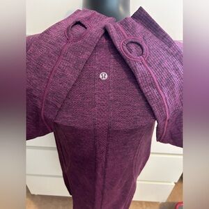 Lululemon Swiftly Tech Purple Long Sleeve Top Size 10
